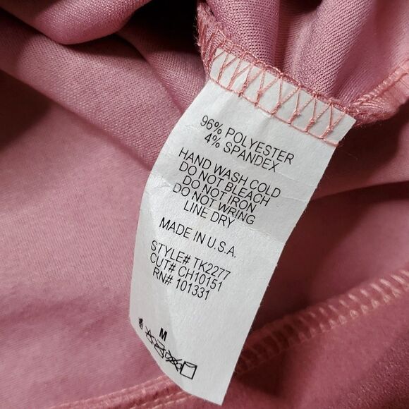 Charlotte Russe Pink Twist Crop Top - Picture 3 of 4